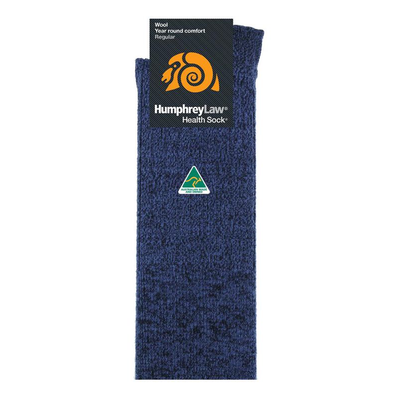 Humphrey Law Pure Wool No Tight Elastic Health Socks image number 0